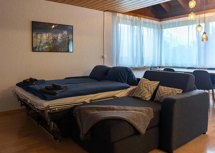 Alpine View With Balcony Near Interlaken