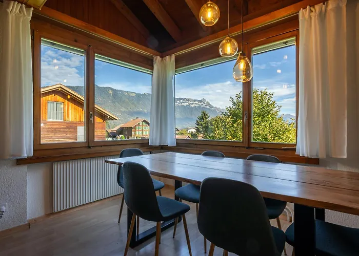 Alpine View With Balcony Near Interlaken