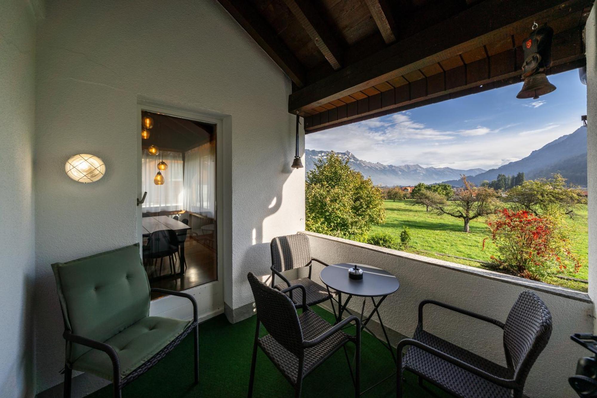Apartmán Alpine View With Balcony Near Interlaken *