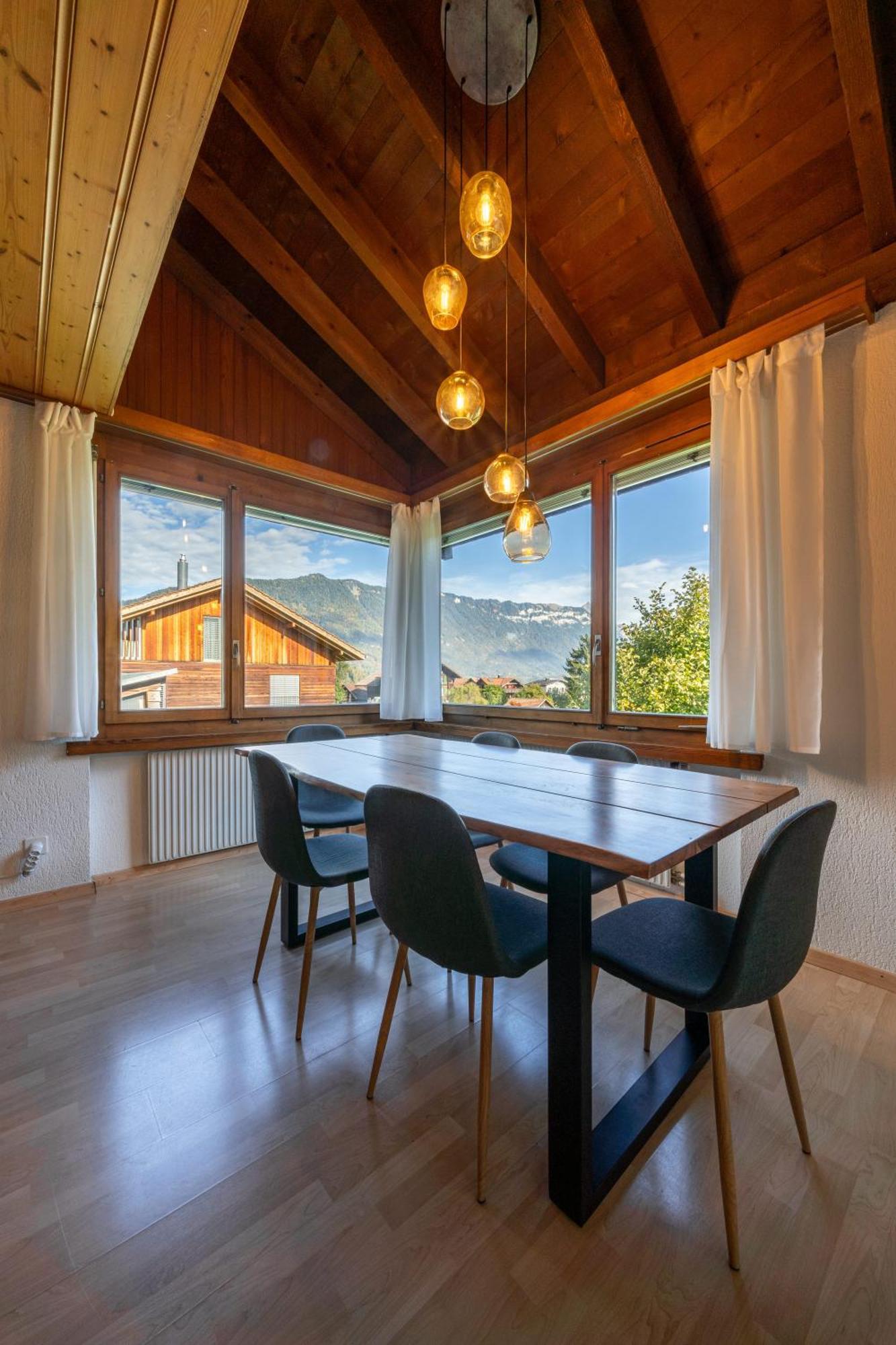 Apartmán Alpine View With Balcony Near Interlaken *